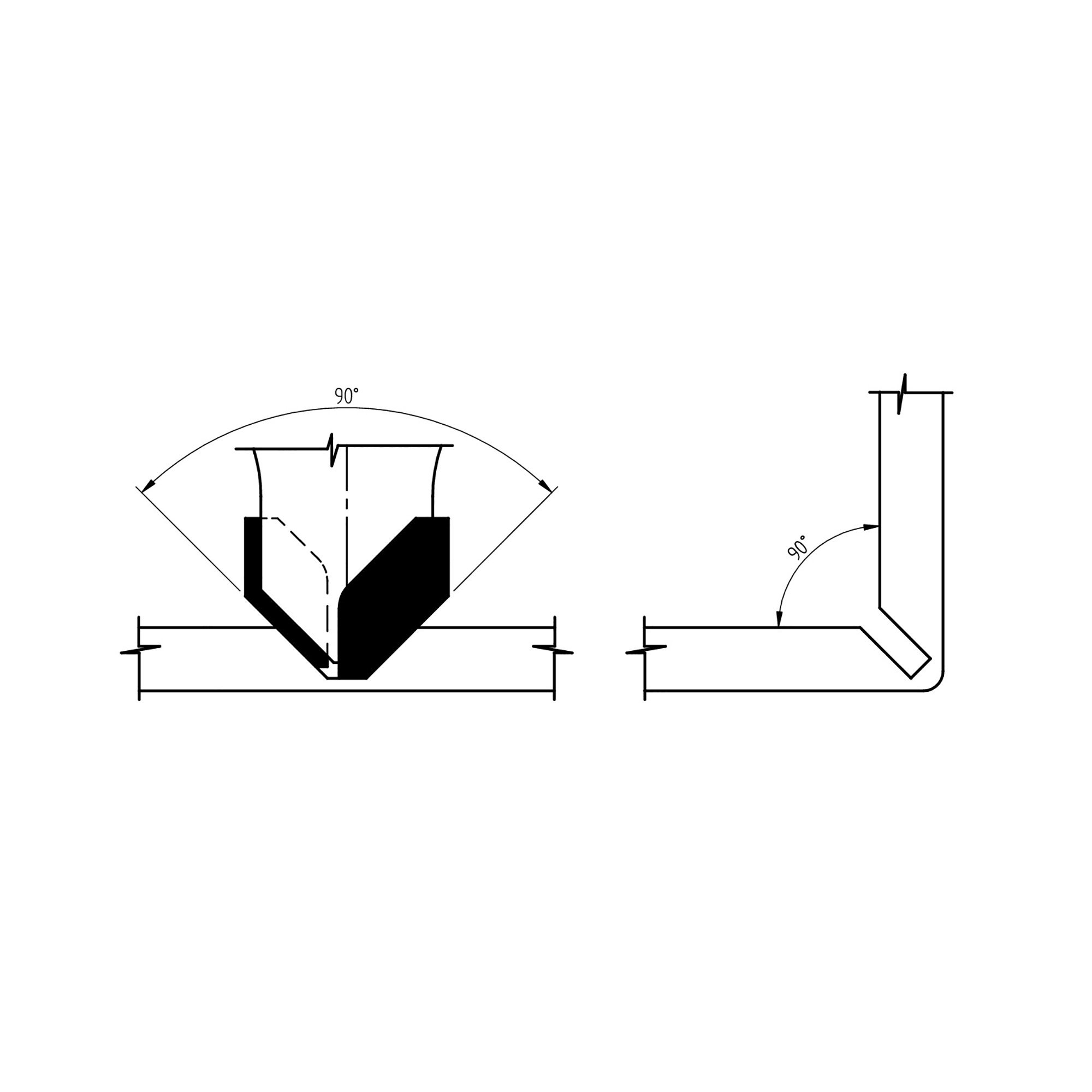 Fresa in diamante per lavorazioni folding su alluminio a sagoma intera per fresatura cnc Fresa in diamante per lavorazioni folding su alluminio a sagoma intera per fresatura cnc